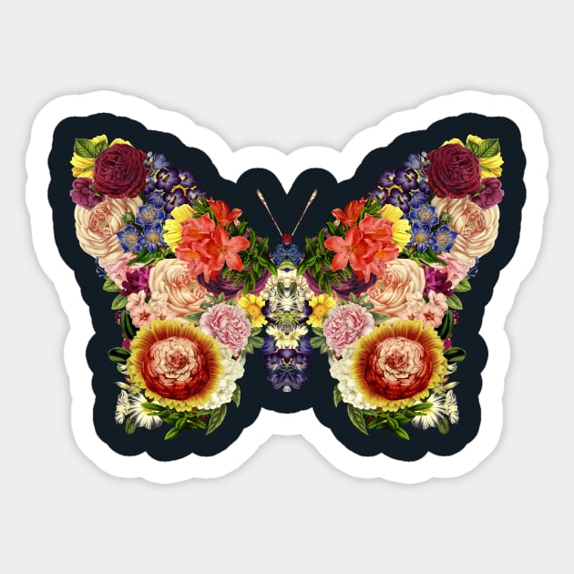 Spring Butterfly Floral Sticker by Tobe_Fonseca